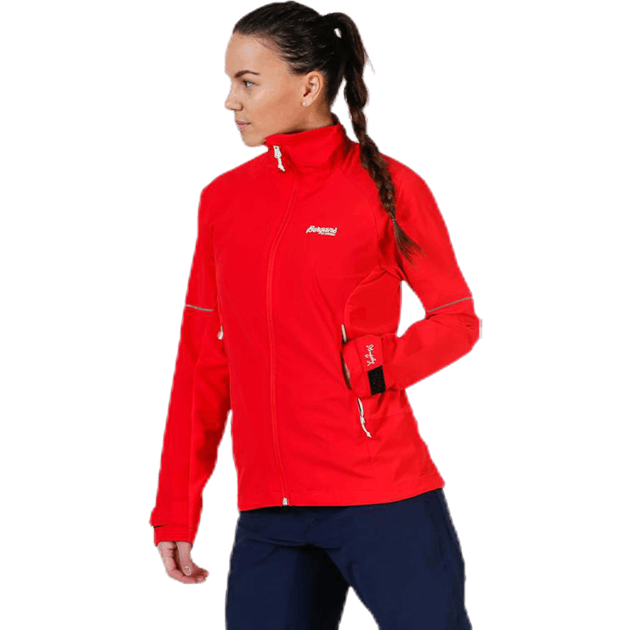 Veste softshell Slingsby LT blanche/rouge