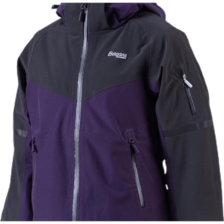 Veste Oppdal Ins Youth G violet/gris