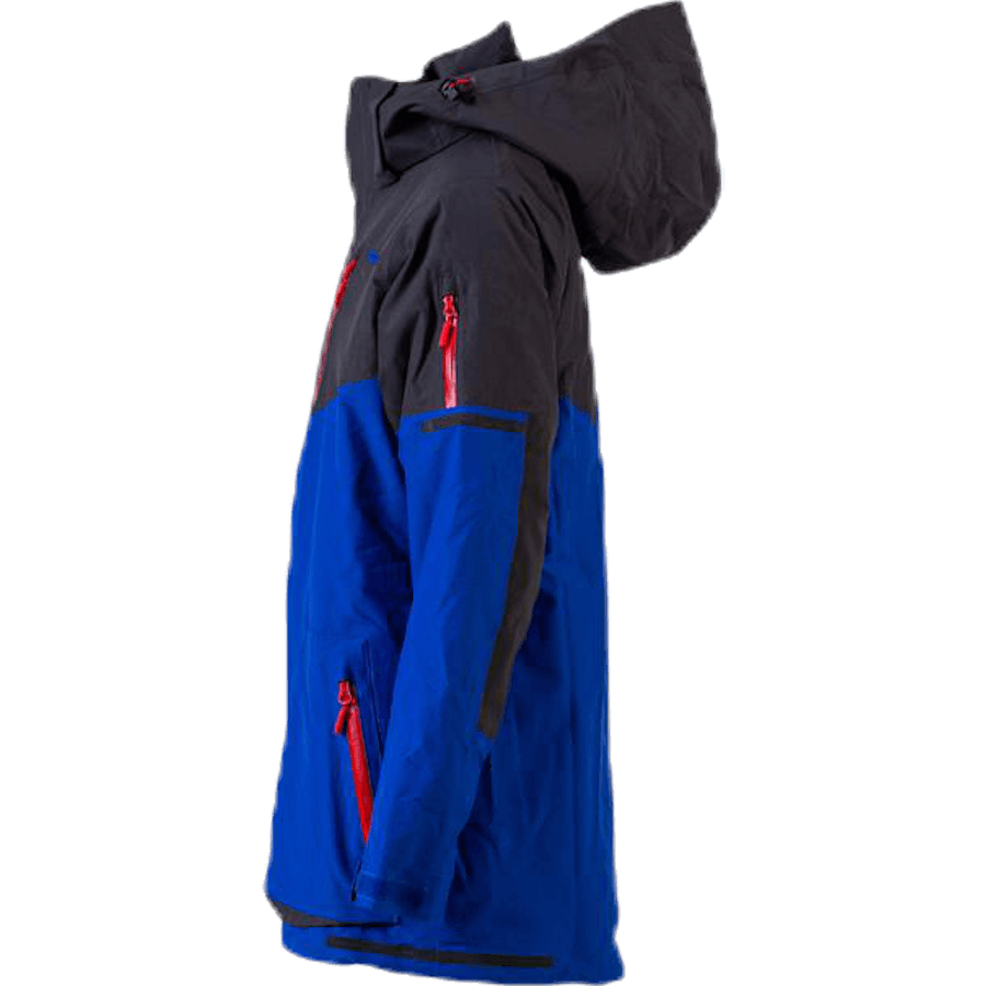 Veste isolante Knyken pour jeunes, bleu/gris