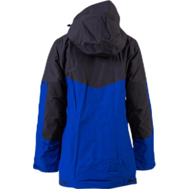 Veste isolante Knyken pour jeunes, bleu/gris
