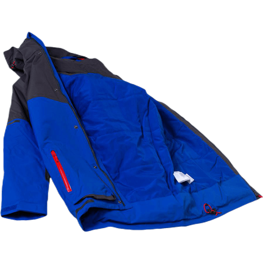 Veste isolante Knyken pour jeunes, bleu/gris