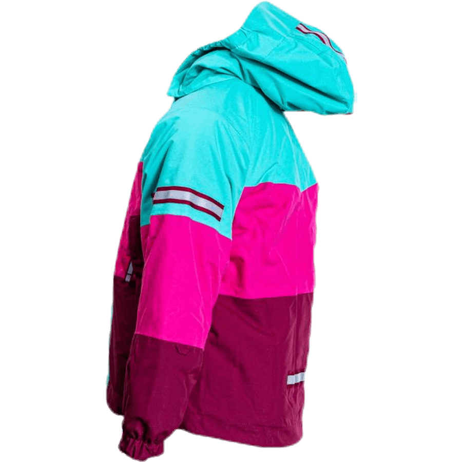 Veste isolante Lilletind pour enfant rose/vert