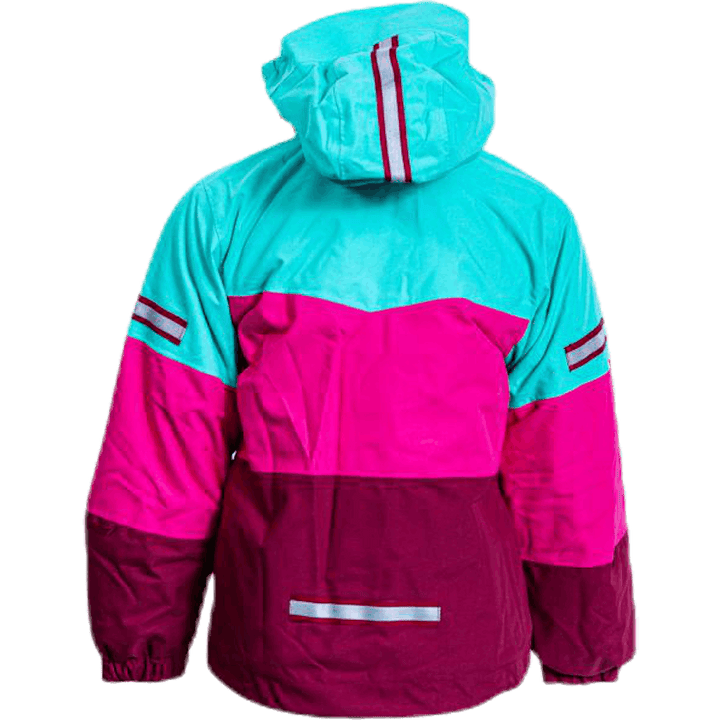 Veste isolante Lilletind pour enfant rose/vert