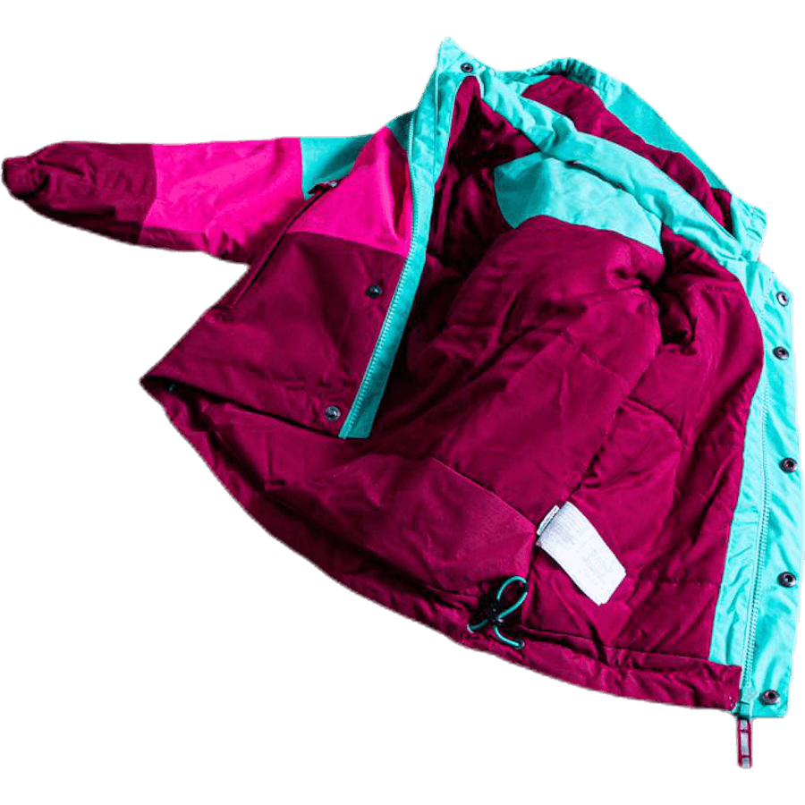 Veste isolante Lilletind pour enfant rose/vert