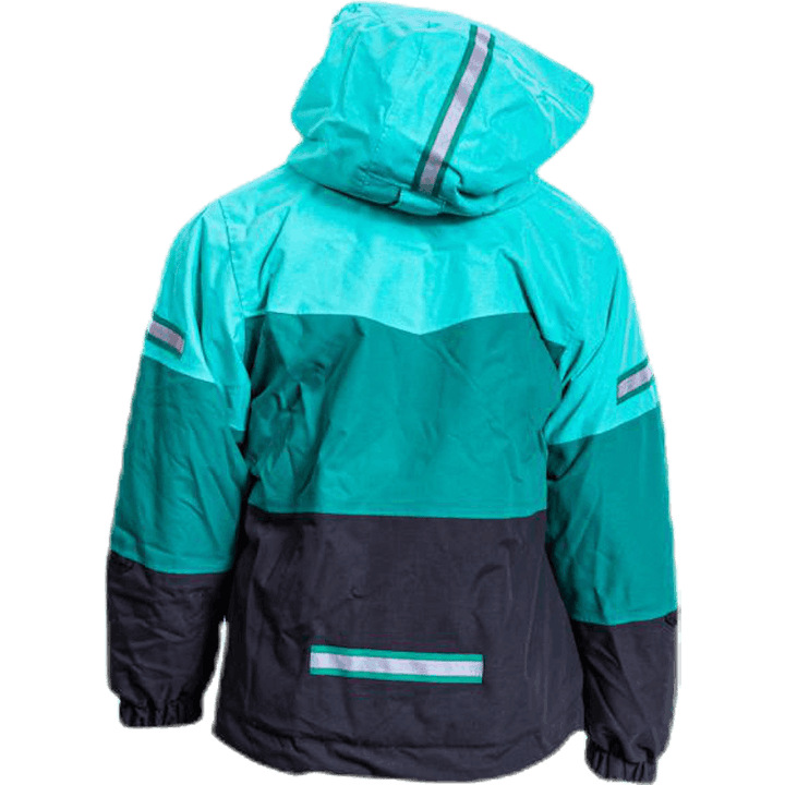 Detská zateplená bunda Lilletind Green/Grey