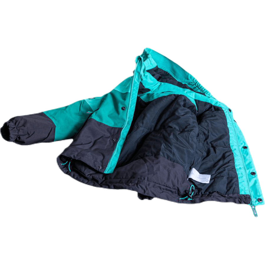 Detská zateplená bunda Lilletind Green/Grey