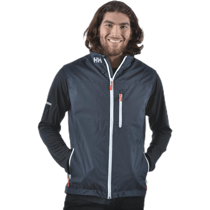 Gilet ras du cou bleu