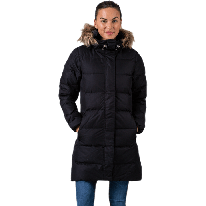 Parka Aden en duvet noir