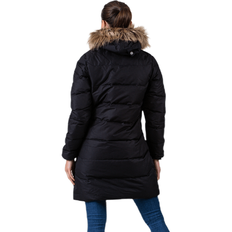 Parka Aden en duvet noir