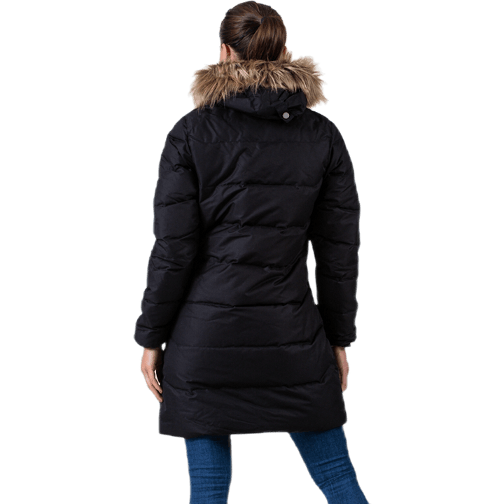 Parka Aden en duvet noir