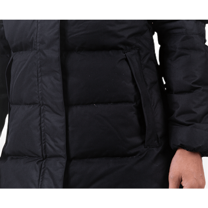 Parka Aden en duvet noir