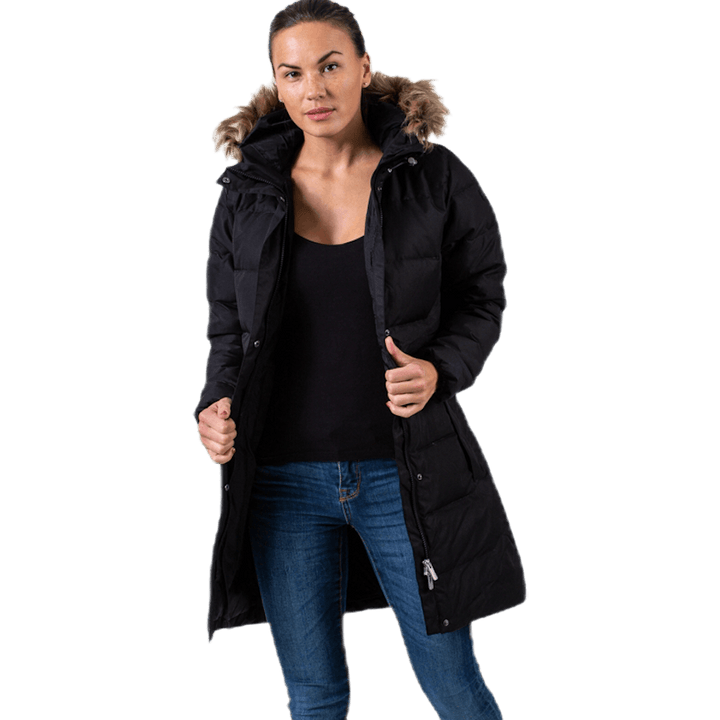 Parka Aden en duvet noir