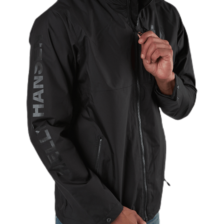 Veste intermédiaire à capuche Active noire