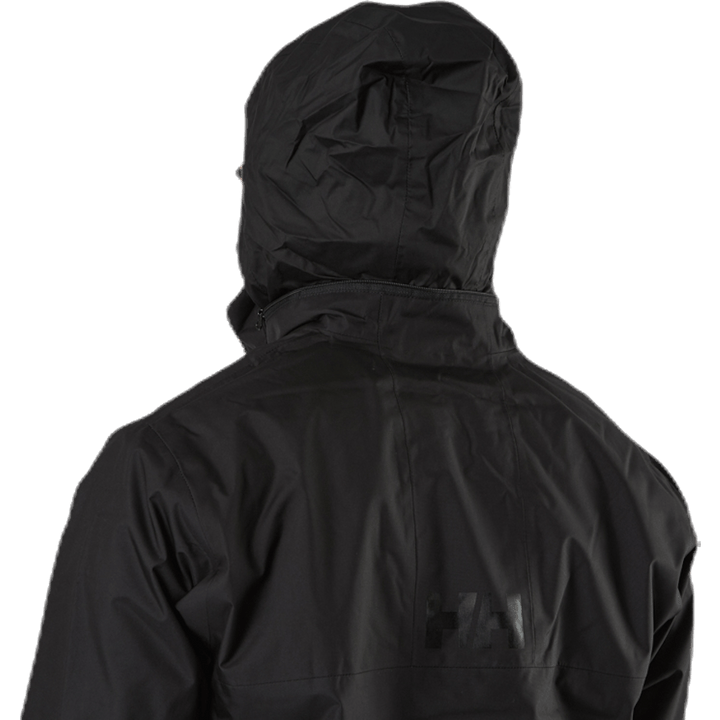 Veste intermédiaire à capuche Active noire