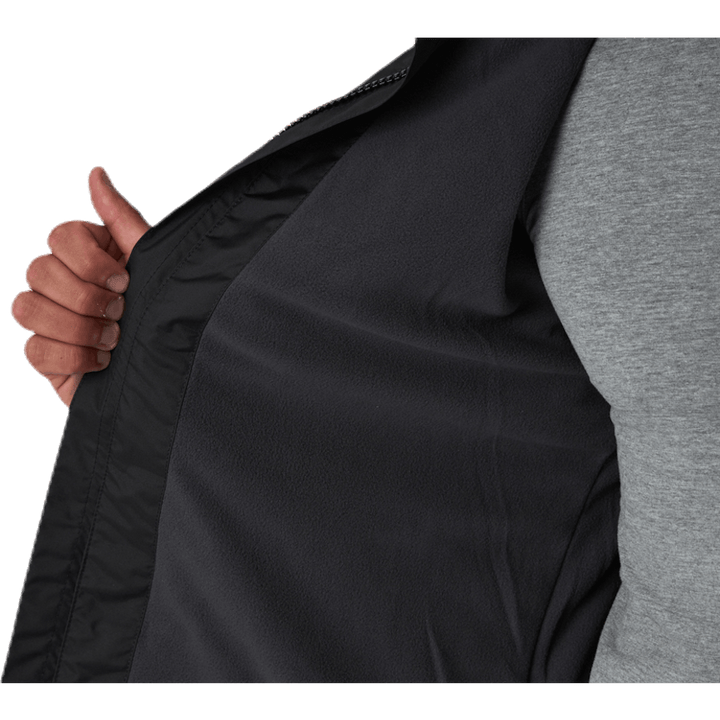 Veste intermédiaire à capuche Active noire