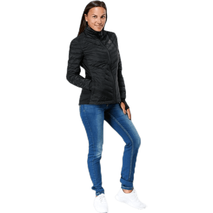 Tove Midlayer Full Zip Musta