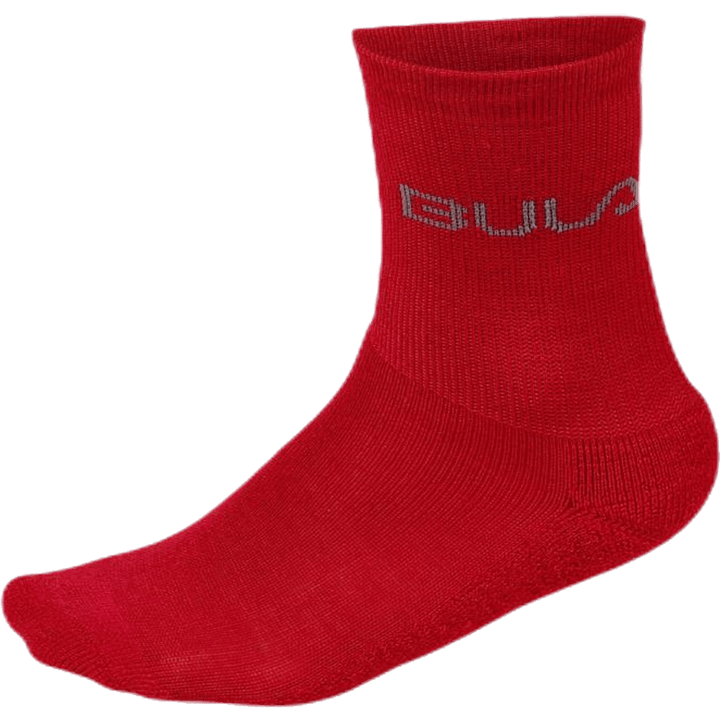 2er-Pack Wollsocken Jr Rosa/Schwarz