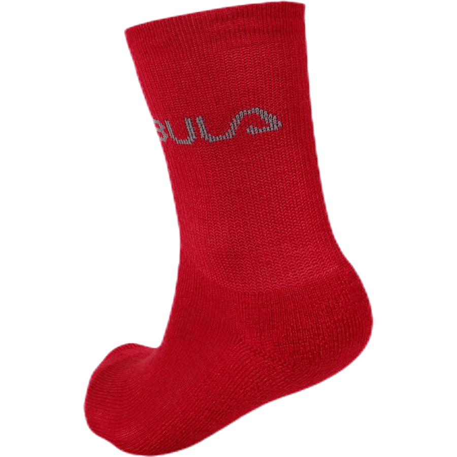 2er-Pack Wollsocken Jr Rosa/Schwarz