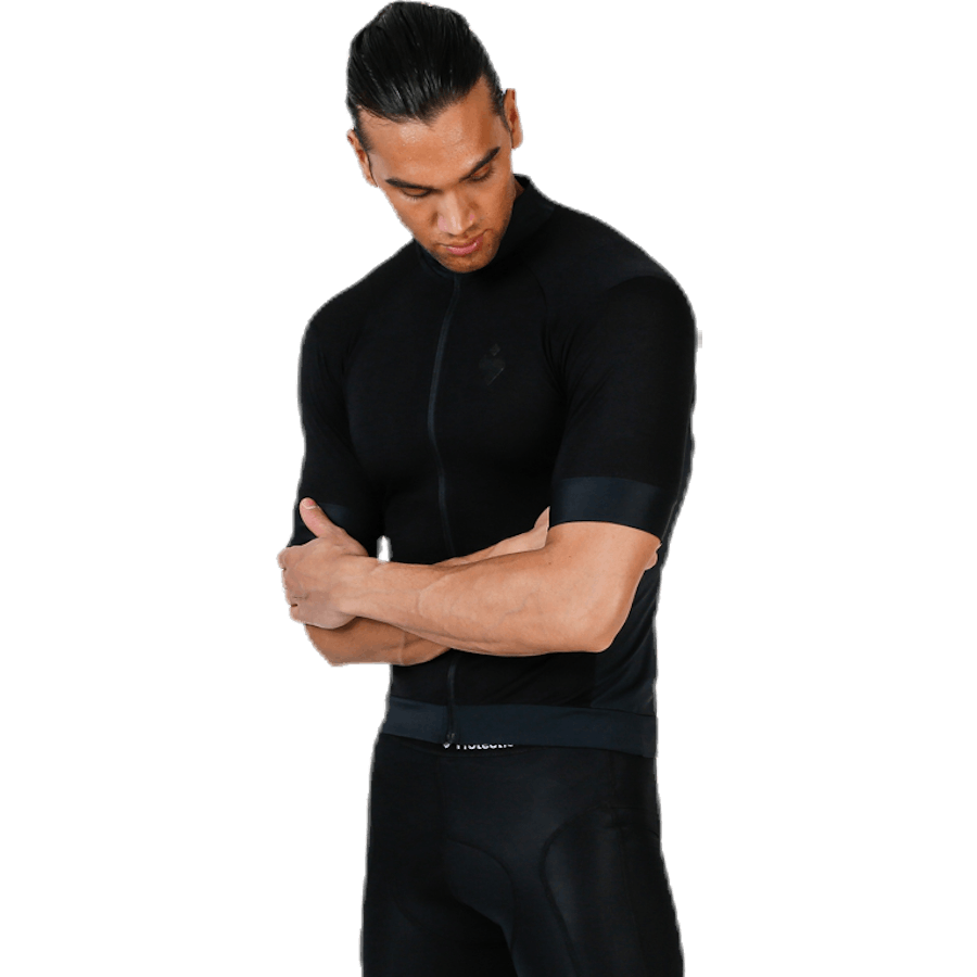Crossfire Merino SS Jersey M Black