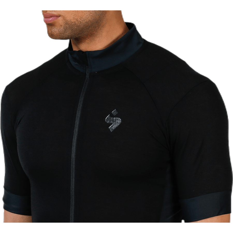 Crossfire Merino SS Jersey M Black