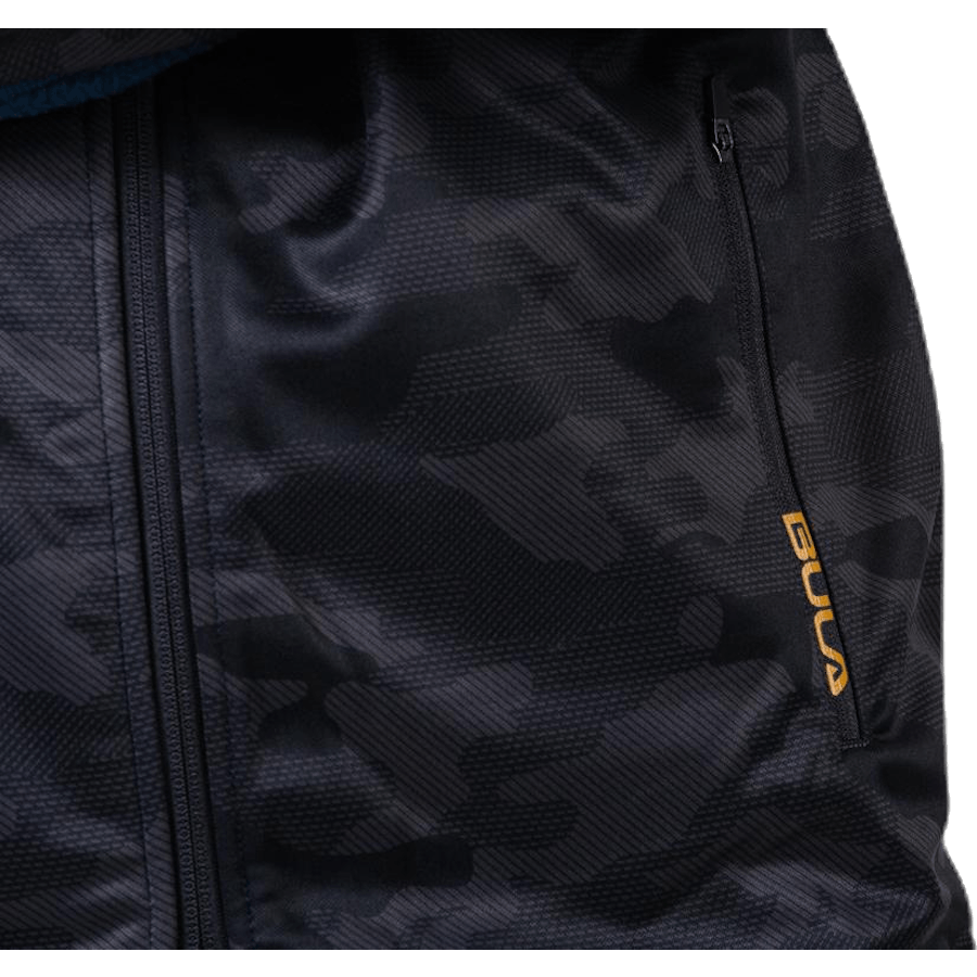 Veste polaire camouflage bleue