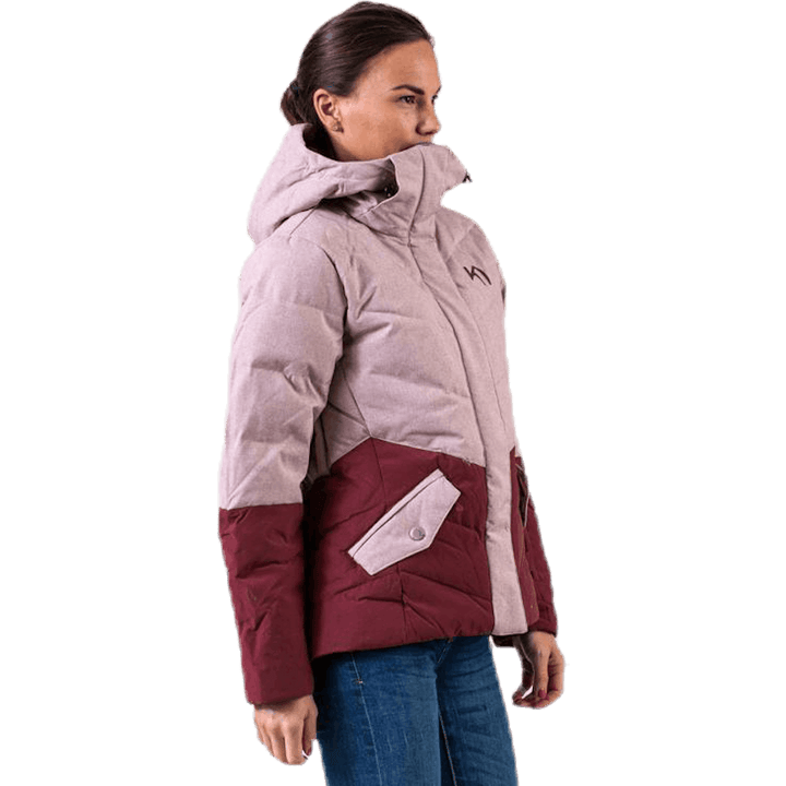 Giacca da elicottero rosa/rosso