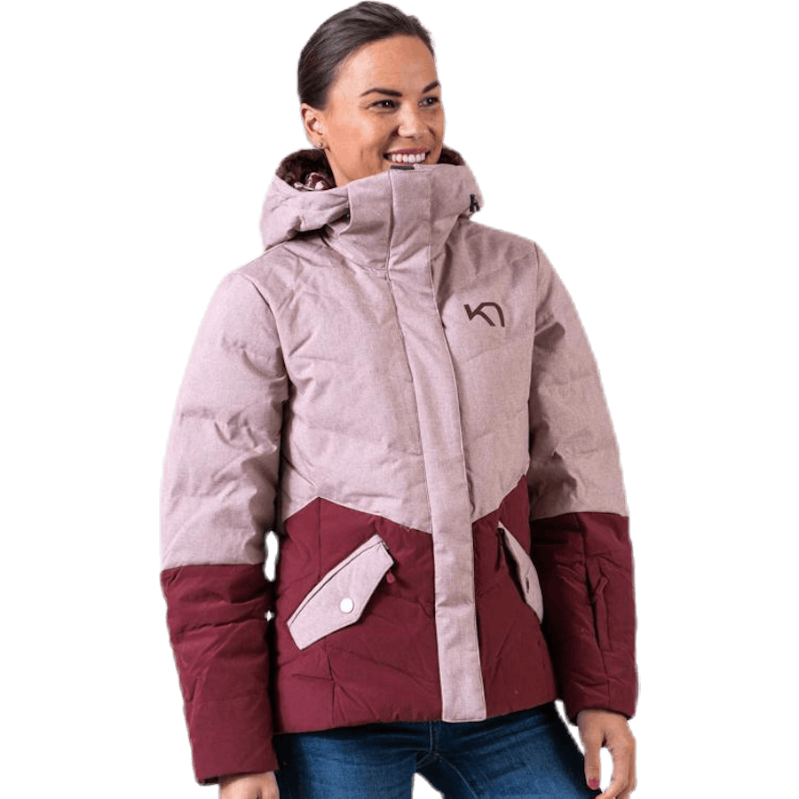 Giacca da elicottero rosa/rosso