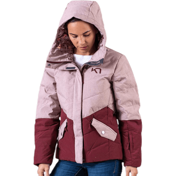 Giacca da elicottero rosa/rosso