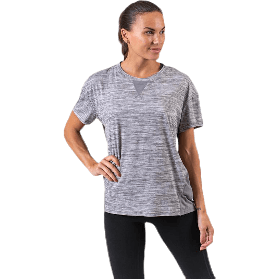 T-shirt Kine bleu/gris