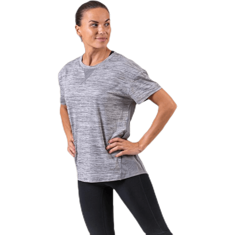 T-shirt Kine bleu/gris