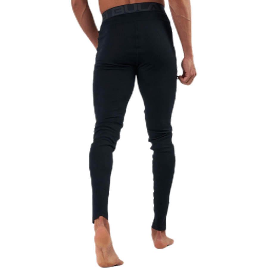 Pantalon camouflage en laine mérinos noir