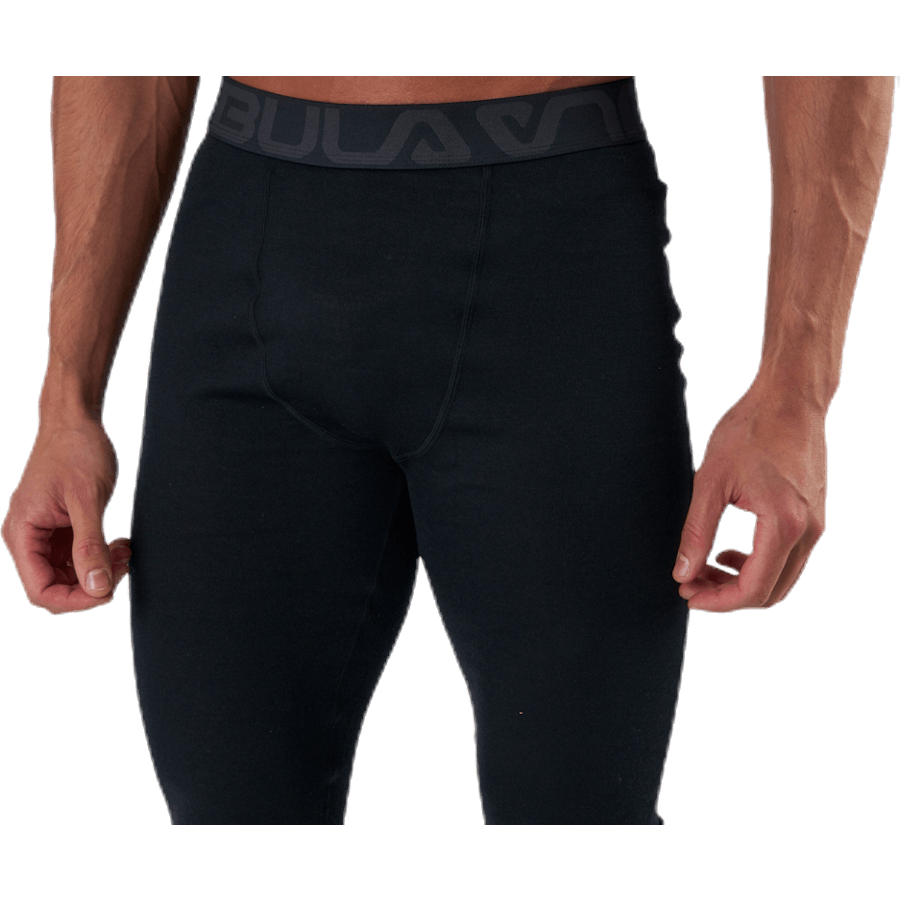 Pantalon camouflage en laine mérinos noir