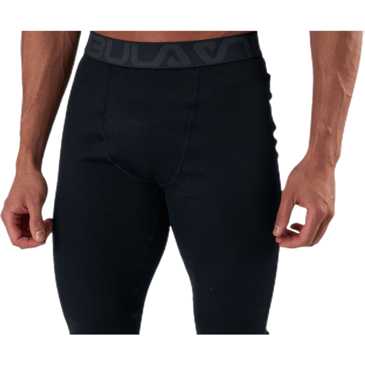 Pantalon camouflage en laine mérinos noir