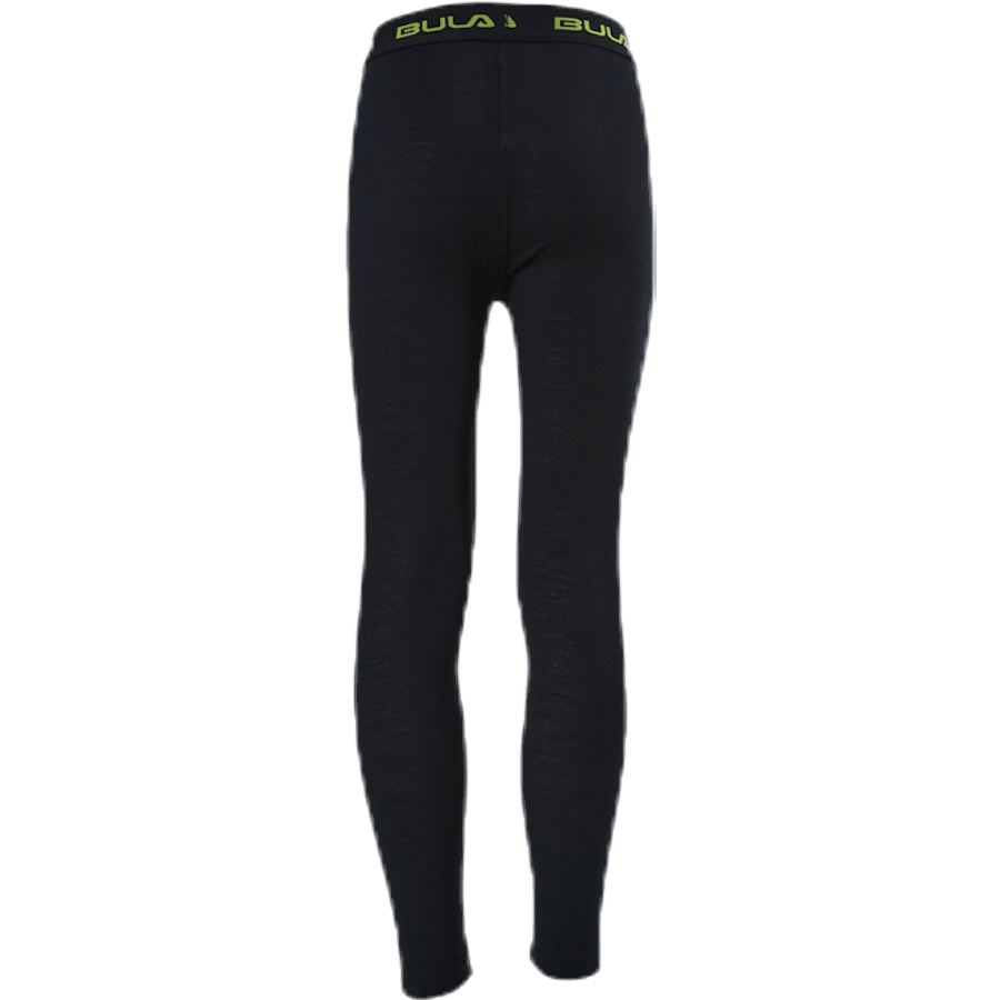 Pantalon Freeride Junior en laine mérinos noir