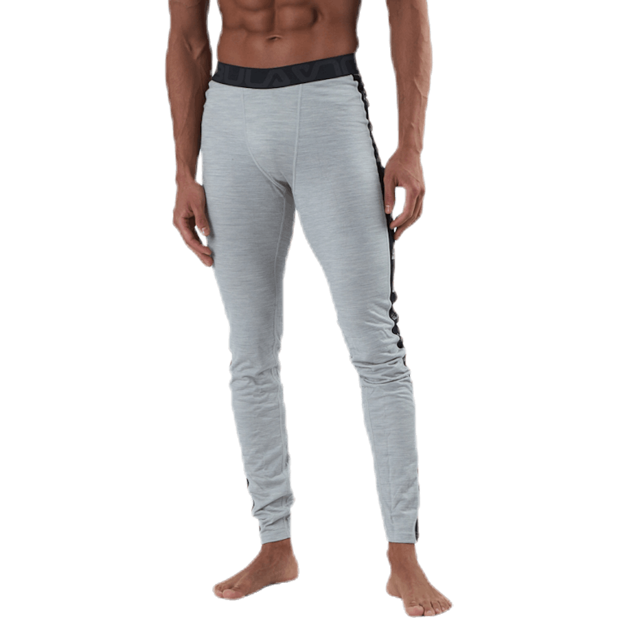 Tape Hose aus Merinowolle Grau