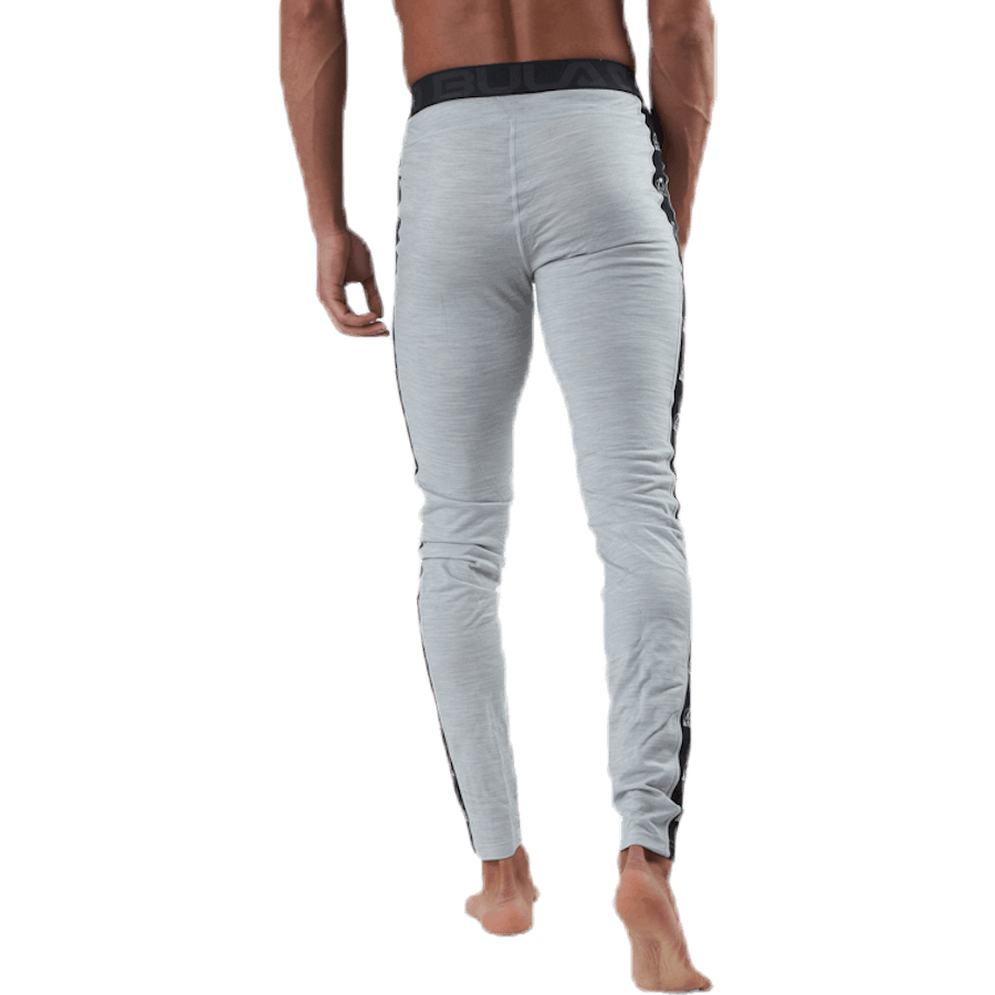 Tape Hose aus Merinowolle Grau