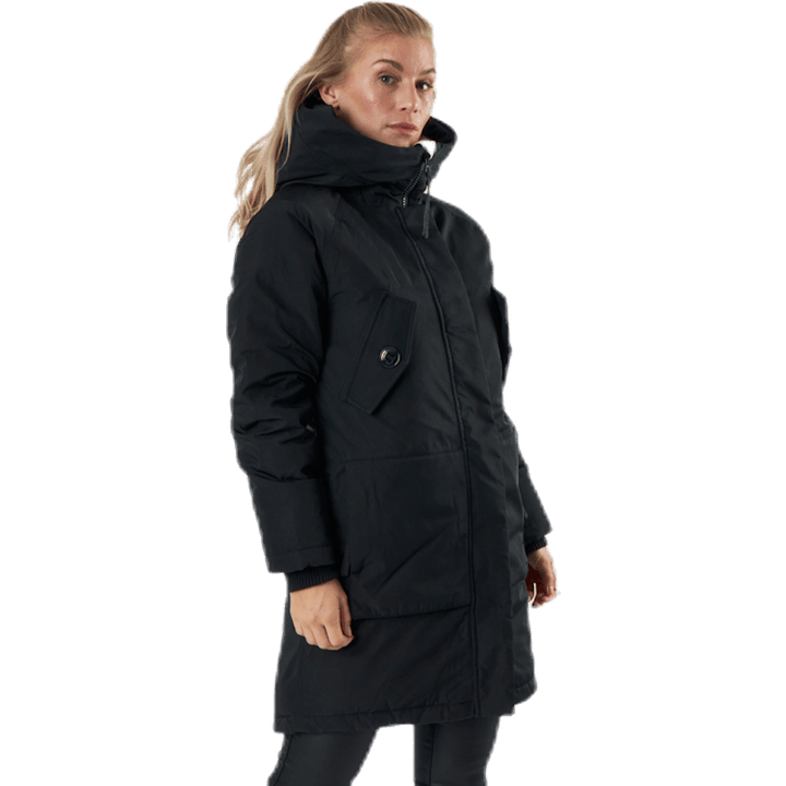 Parka Haugamoen noire