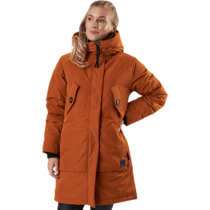 Parka Haugamoen marron