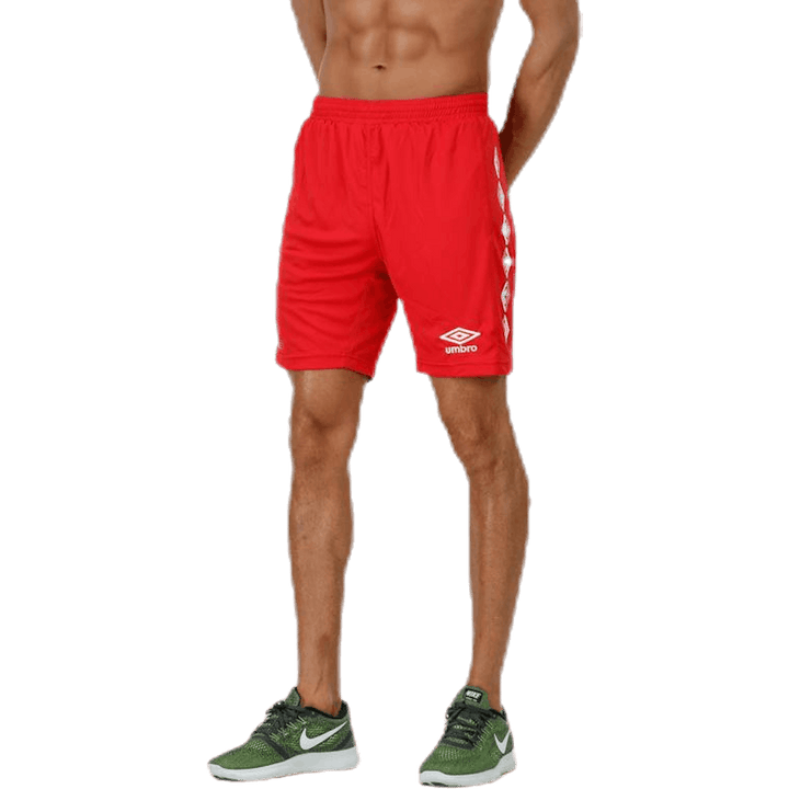 Pantaloncini da giocatore UX-1 Bianco/Rosso