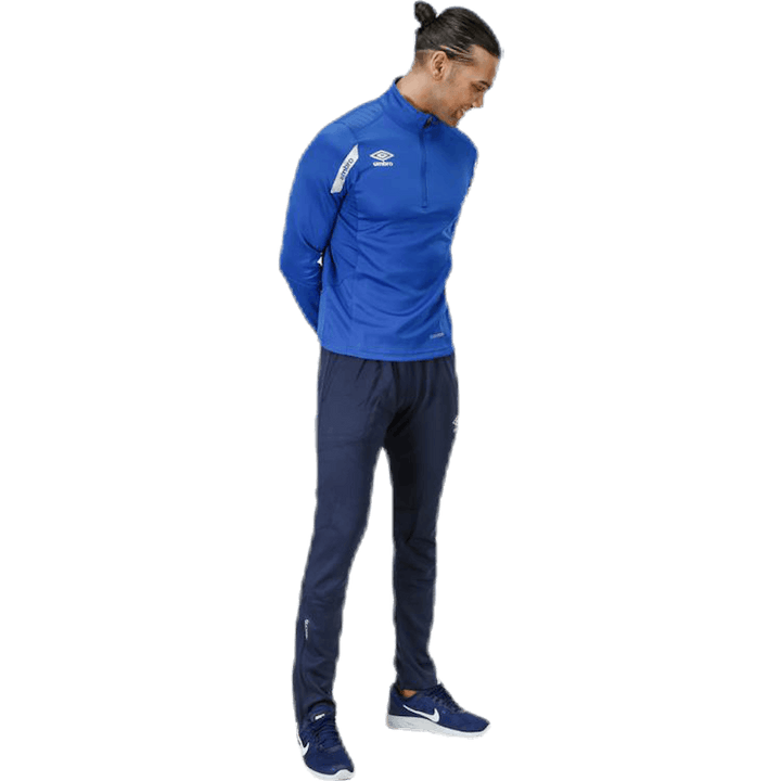 Sweat Core Demi-Zip Bleu
