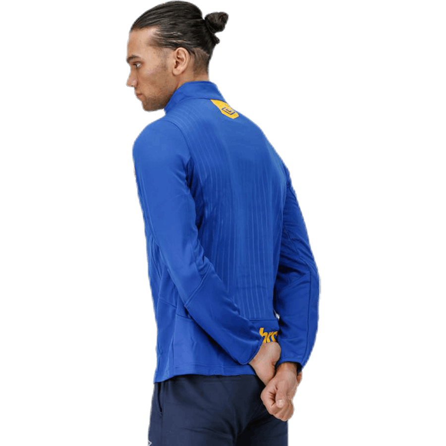 Core Sweat Half Zip Blue/Yellow
