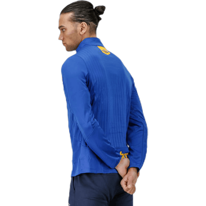 Core Sweat Half Zip Blue/Yellow