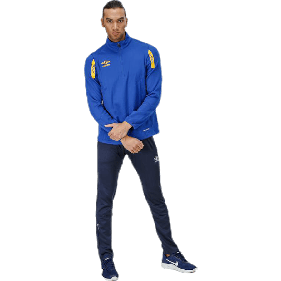 Core Sweat Half Zip Blue/Yellow