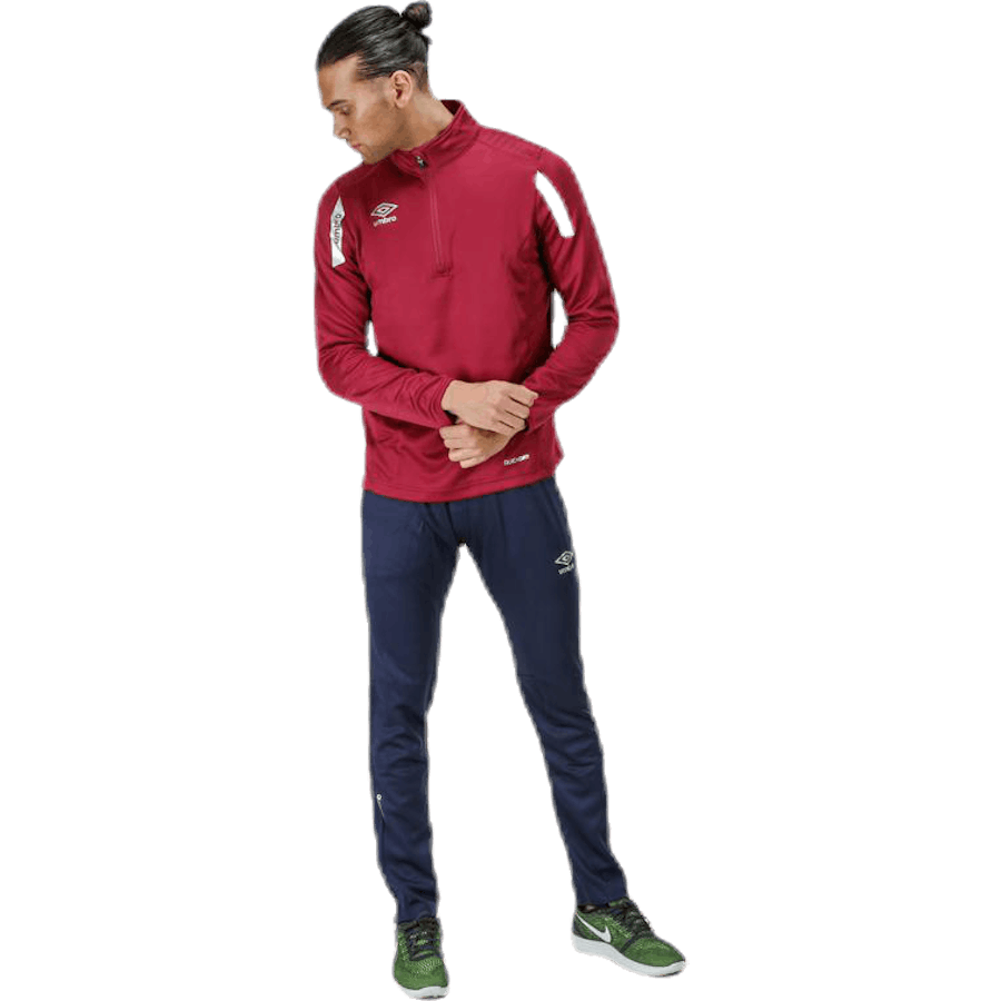 Sweat Core Demi-Zip Rouge