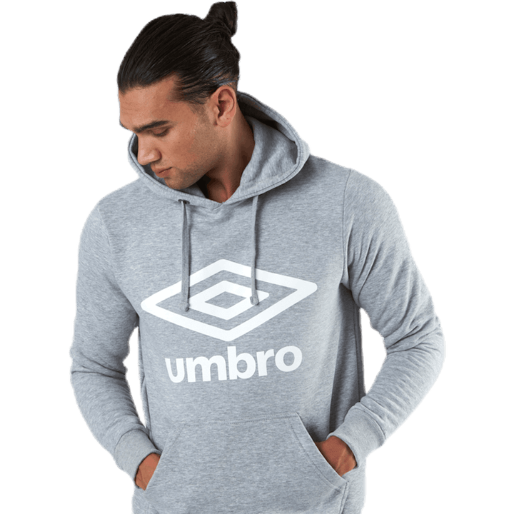Capuche basique avec logo gris