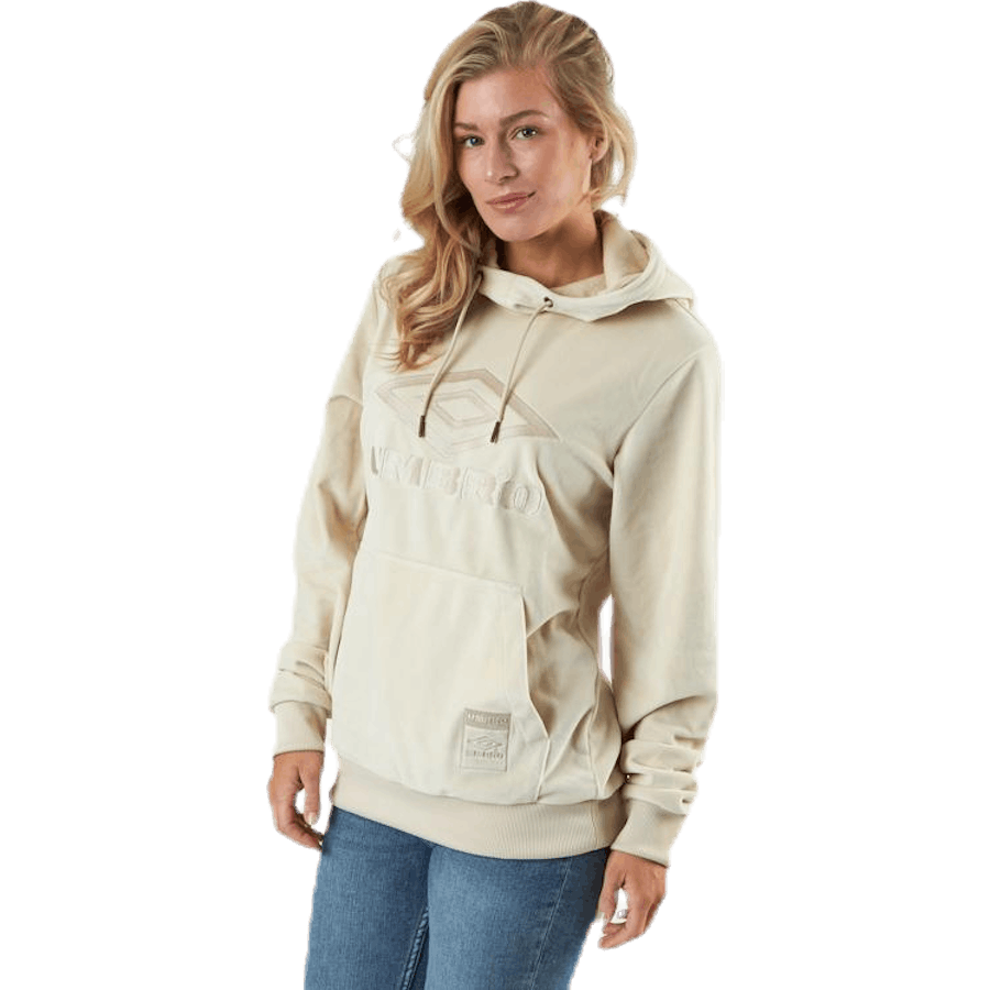 Capuche en velours beige History