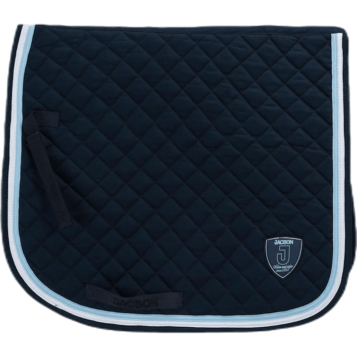 Badge de couverture de selle bleu