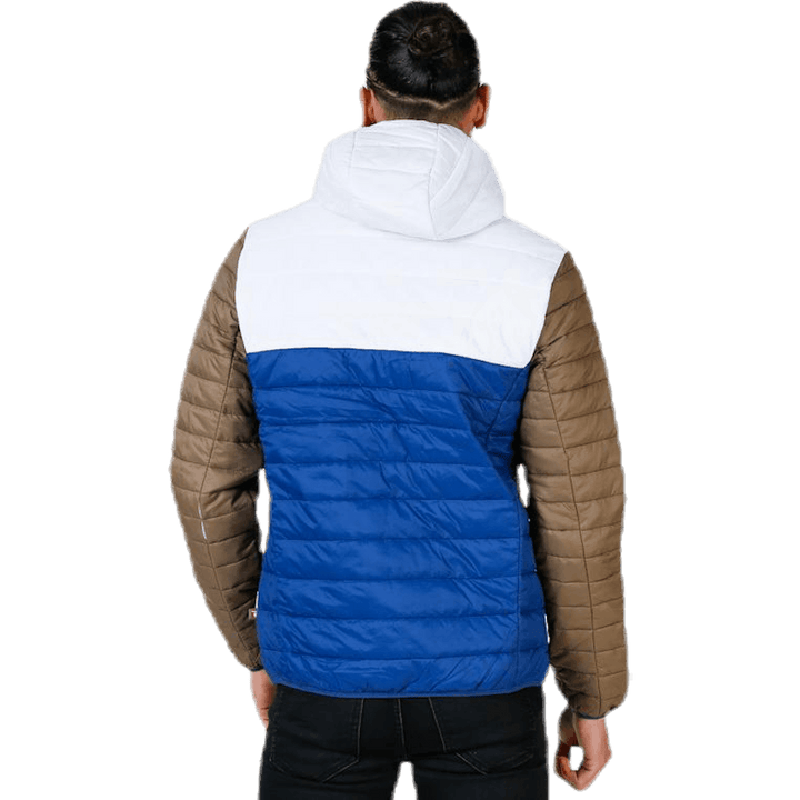 Vallerås Jacke Blau/Braun/Weiß