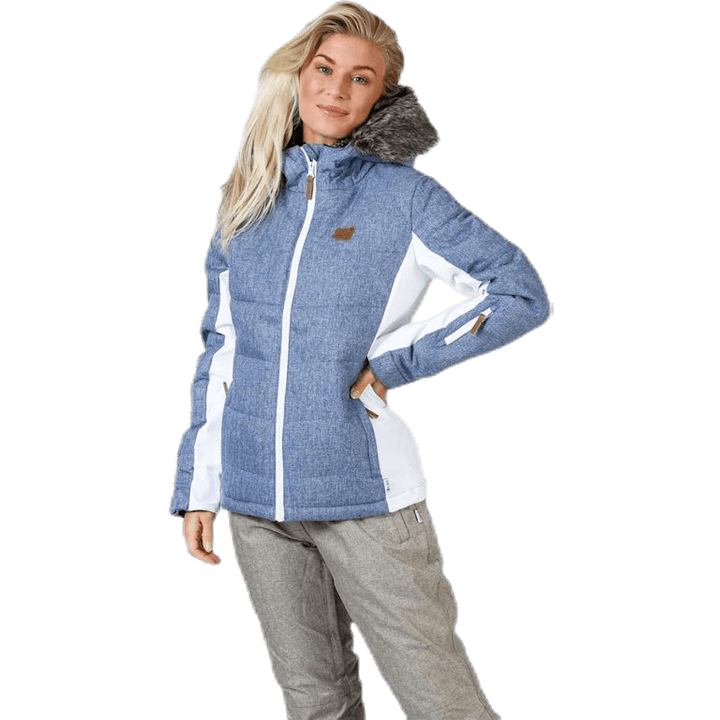 Veste Björnö Bleu/Blanc