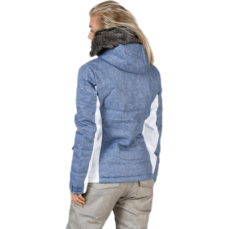 Veste Björnö Bleu/Blanc